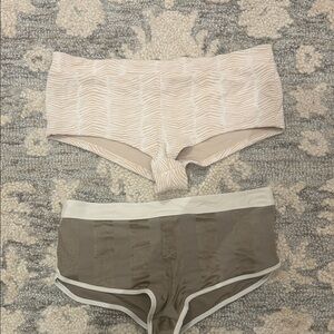 Aerie boy short bikini bottoms set of 2